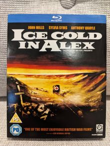 Ice Cold in Alex Blu-ray NEW Sealed Slipcover John Mills Region B