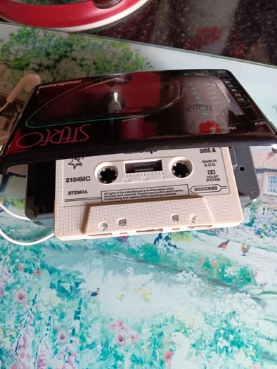 Vintage tape player