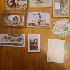 Greeting Cards x25 Vintage Reproduction  C/w Envelopes In Lovely Presentation Box.