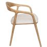 Mokki Ash Dining Chair  Beige Japandi Comfort Image 5