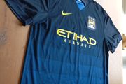 Manchester City 2014/15 Away Jersey - Size L (Rare "EL DUENDE" Navas #15)