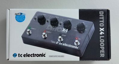 TC Electronics Ditto X4 Stereo Looper True Bypass - 04 of 04 (Will to do a deal if buying multiple) - In original packaging