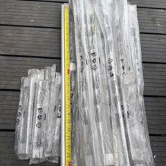 Aluminium door handles 36 pieces lot