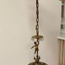 Antique Victorian Cherub Ceiling Light Image 2