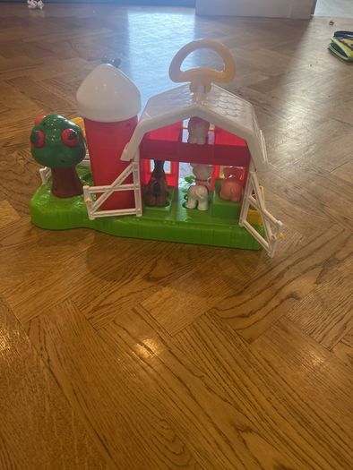 Toy farmhouse.