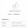 Oak Dining Chairs Image 5