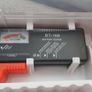 Battery Master Ultimate Organizer Box, Holds 93 Batteries with BT-168 Tester and Clear Hinged Lid Sturdy Wall Mountable AAA AA C D 9V coin cell Image 3