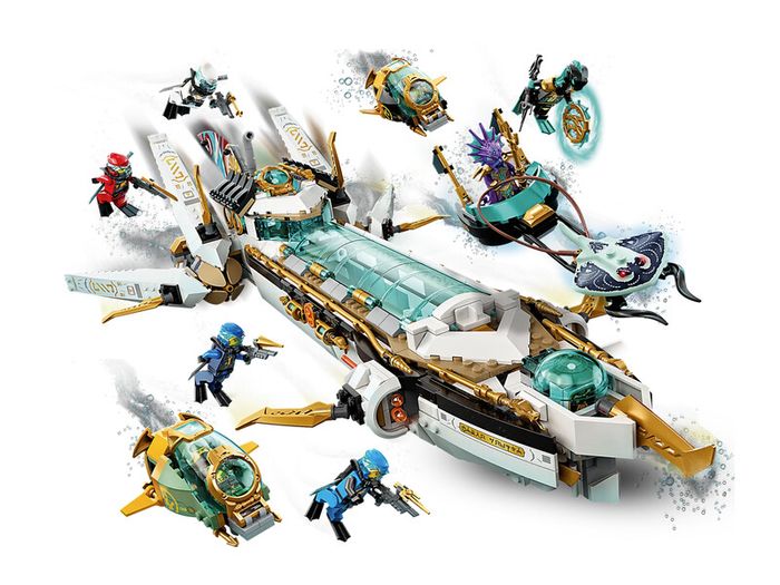 Lego Ninjago 71756 Hydro Bounty + Free Colouring Sheets
