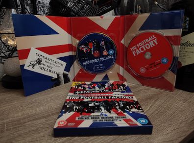 The Football Factory + Arrivederci Millwall ! 2 Film Boxset ! DVD ! 2011 !