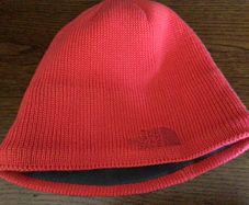 North Face Orange Unisex Beanie Hat