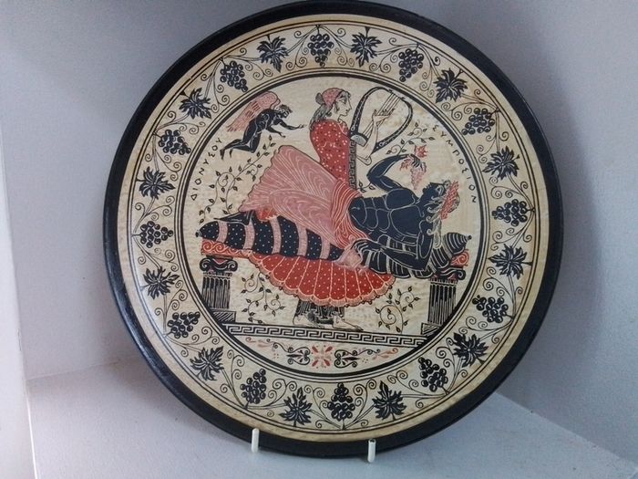 Two Greek Terracotta  Plates