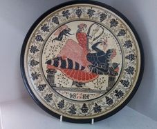 Two Greek Terracotta  Plates
