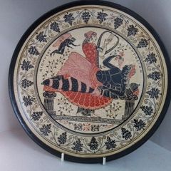 Two Greek Terracotta  Plates