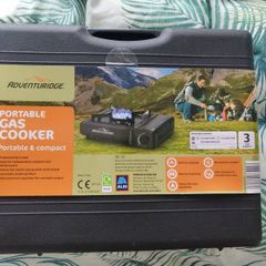 Camping Hiking travel gas cooker ALDI adventuridge