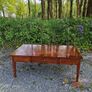 vintage coffee table , brass handle , one draw Image 7
