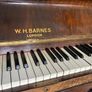 Upright piano and stool Image 3