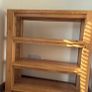 solid oak shelf unit Image 2