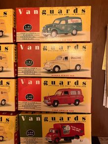 Vanguards. 1:43. Various models. Advertising. MIB