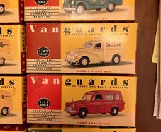 Vanguards. 1:43. Various models. Advertising. MIB