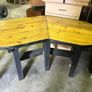 Outside table set - 2 tables. Solid wood Image 4