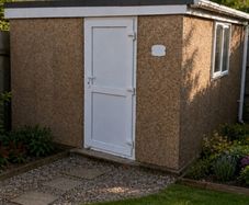 concrete panel shed