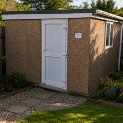 concrete panel shed