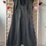 dress black print with back detail size 12 Image 8