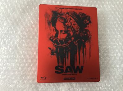 SAW Directors Cut 10th Anniversary Blu Ray Steelbook
