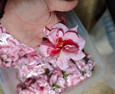 faux silk flower bundle wholesale