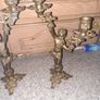 vintage brass candle holders Image 4