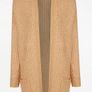 Open Front Cardigan With Hood Image 3