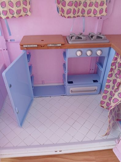 Our Generation dolls Camper Van with foldable sofa bed