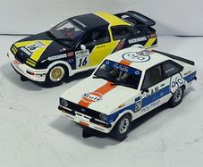 Scalextric Ford Twin Pack (Sierra & Escort slot car classic touring btcc saloon )