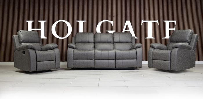 New 3+2 or 3+1+1 Holgate Leather Recliner Suite