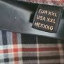 mens MASSIMO DUTTI check shirt brown tartan 100% cotton Size XXL double extra large Image 7