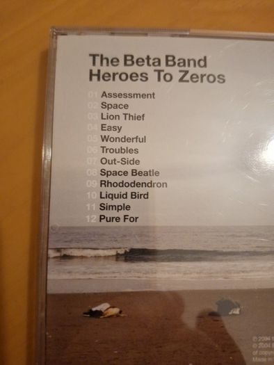 CD The Beta Band Heroes to Zeros