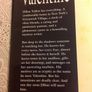 Valentine.  Tom Savage.  Book. Image 2