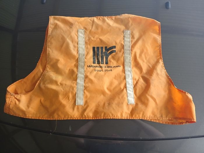 Irish Rail hi vis vest