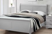 Louise Grey Bed &amp; Locker