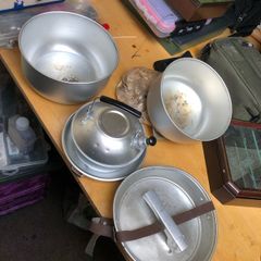 Camping set boiling water and meals And Tea Kettle