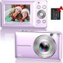FREE EXPRESS SHIPPING Digital Camera, Hauyince FHD 1080P 44MP Compact Camera, Vlogging Camera with 16X Digital Zoom, Powerful Camera Image 2