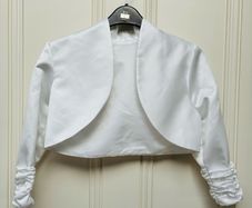 Girls First Holy Communion Bolero: Size 140