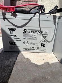 Solar/caravan/boat/off grid battery.