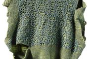 Designer Distressed Knit Vest