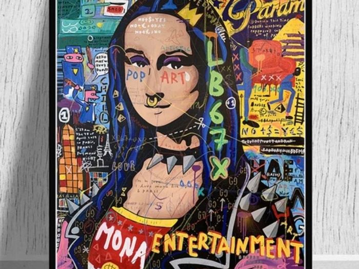 Art Poster DIY Mona Lisa Cross Stitch Diamond Embroidery