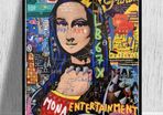 Art Poster DIY Mona Lisa Cross Stitch Diamond Embroidery