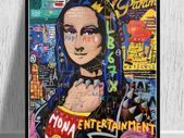 Art Poster DIY Mona Lisa Cross Stitch Diamond Embroidery