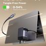 100W USB C Charger Nexode 2C1A with Built-in Retractable Cable(0.75m) GaN Fast Wall Charger Plug UK for MacBook Pro/Air, iPhone 17/Air/17 Pro/16/15, iPad, Galaxy S25/S24, etc Image 2
