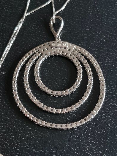 silver necklace