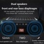 T&G 10W Solar Powered Wireless Speaker, 5.0 Surround Sound, Dual Speaker Columns, USB Type-C Charging, new, unopened. Image 3